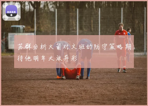 苏群分析火箭对文班的防守策略期待他明年大放异彩